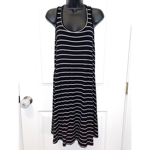 Maurices Black and White Striped Dress - Picture 2 of 5